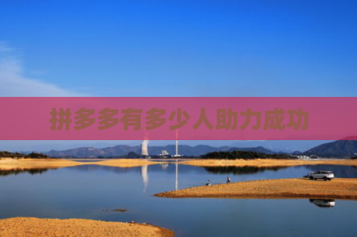 拼多多有多少人助力成功-第1张图片-拼多多助力网站-pdd新人免费助力网站，拼多多极速助力网站