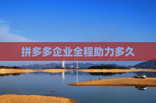 拼多多企业全程助力多久